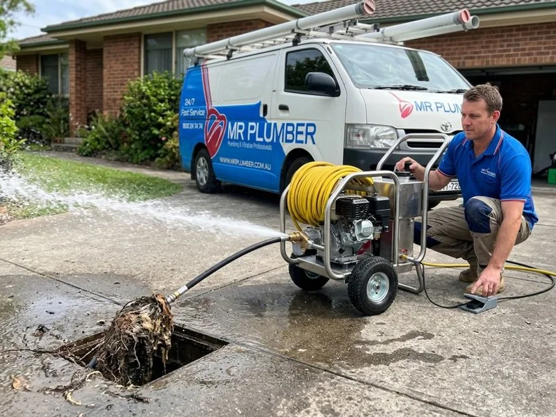 Blocked Drains work example 1