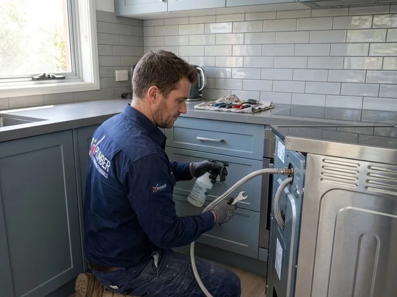 Gas Plumbing work example 2